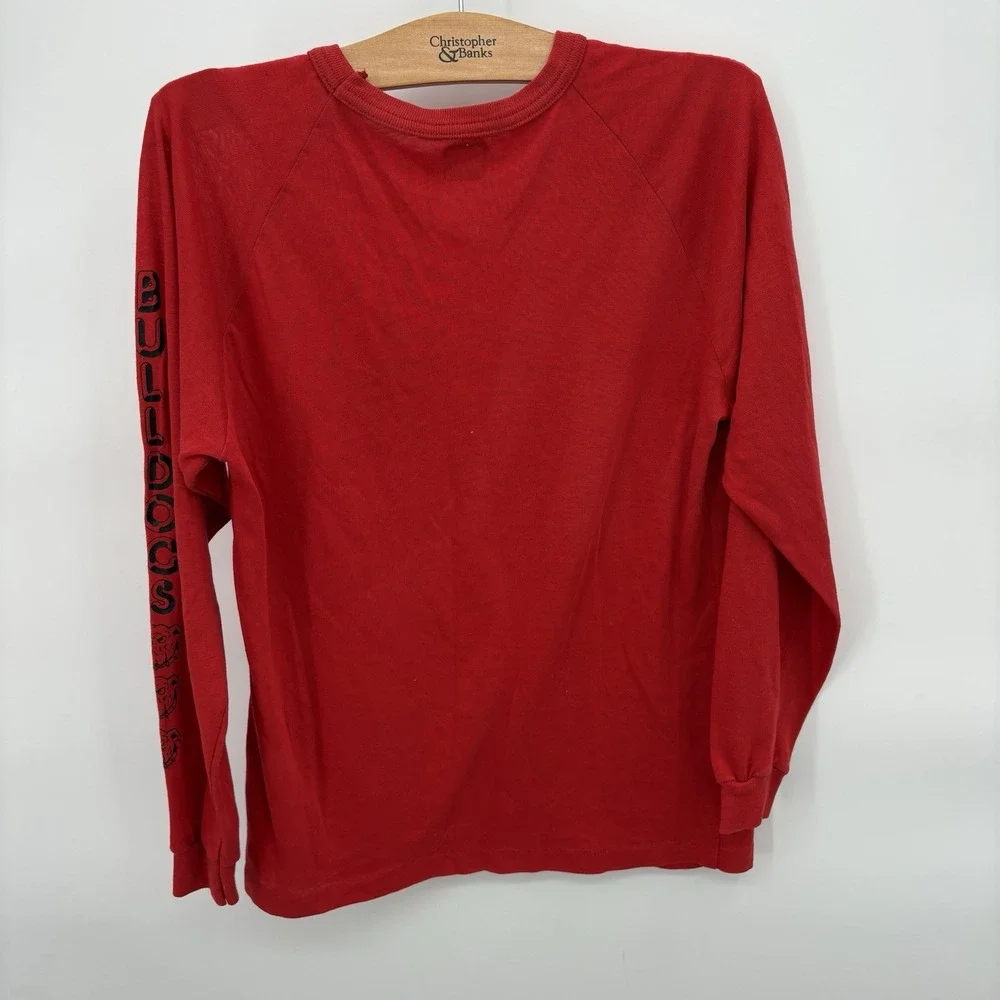 Le‎ Mars Iowa Vintage Sports/Gym Long Sleeve Shirt Single Stich Size Medium